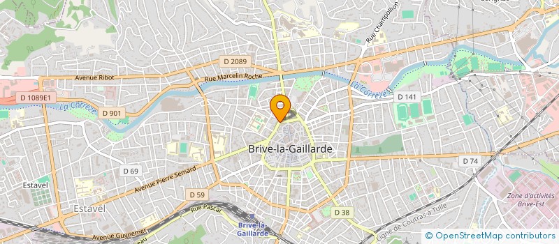 localisation de l'entreprise HOME à BRIVE-LA-GAILLARDE