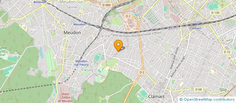 localisation de l'entreprise @ HOME à MEUDON