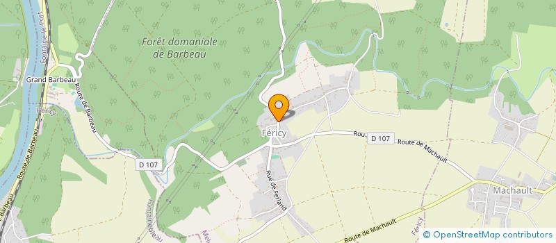 localisation de l'entreprise HOME  FERICY