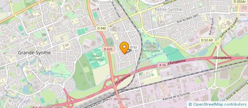 localisation de l'entreprise HOME 66 à DUNKERQUE