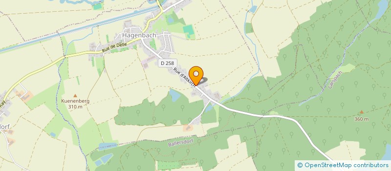 localisation de l'entreprise HOME  HAGENBACH