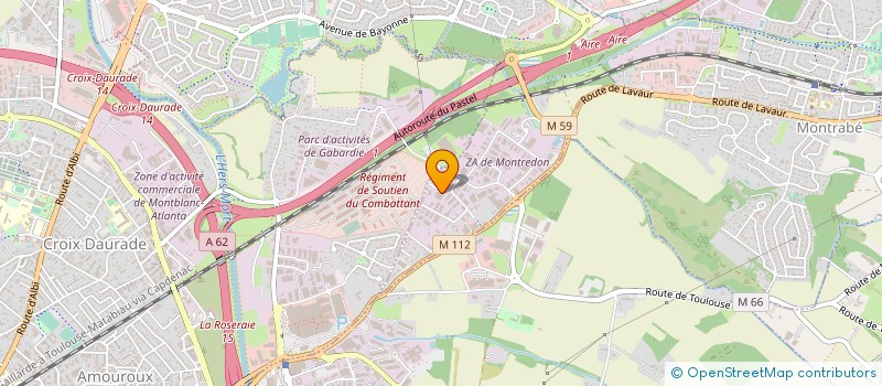 localisation de l'entreprise HOME  TOULOUSE