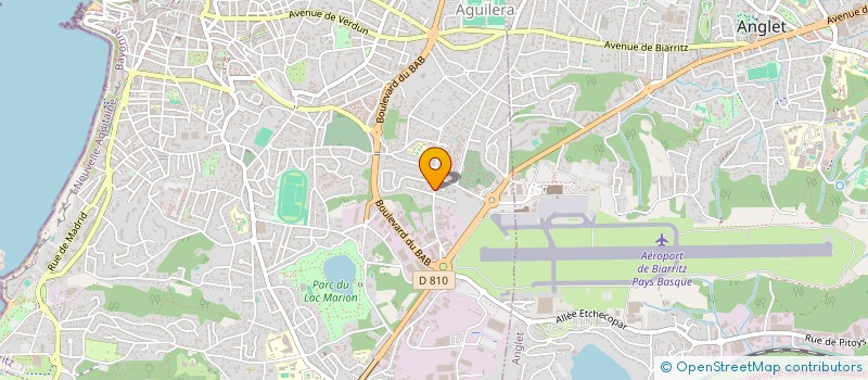 localisation de l'entreprise HOME à BIARRITZ