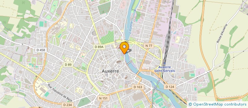 localisation de l'entreprise HOME 89 AUXERRE à AUXERRE