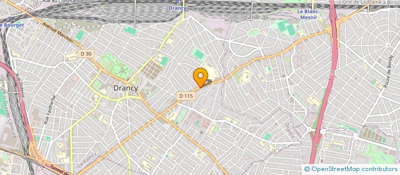 localisation de l'entreprise HOME 9ENERGIE à DRANCY