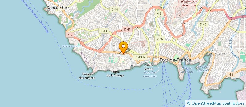 localisation de l'entreprise HOME ALARM SYSTEM SARL  FORT-DE-FRANCE