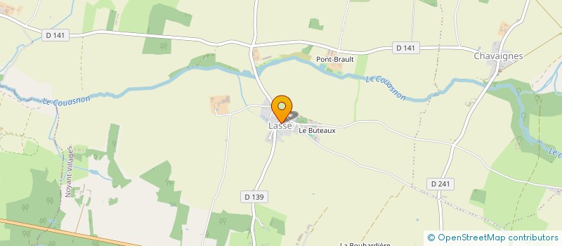 localisation de l'entreprise HOME AMENAGEMENT  NOYANT-VILLAGES