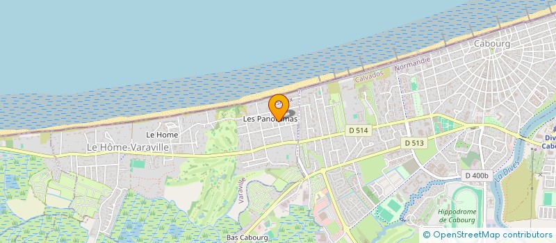 localisation de l'entreprise HOME AND CO à CABOURG