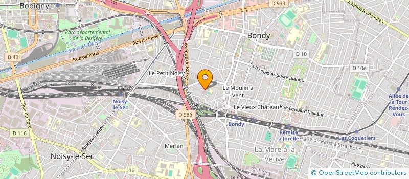 localisation de l'entreprise HOME ANJO à NOISY-LE-SEC