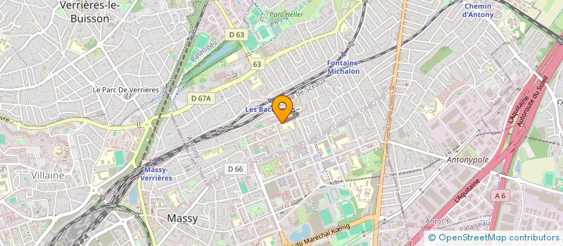 localisation de l'entreprise HOME APP à ANTONY