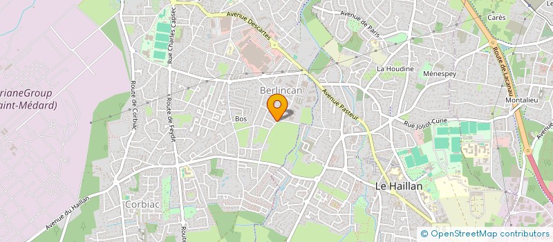 localisation de l'entreprise HOME AQUITAIN  SAINT-MEDARD-EN-JALLES