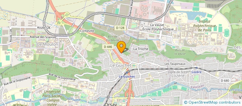 localisation de l'entreprise HOME-ARCHI à ORSAY