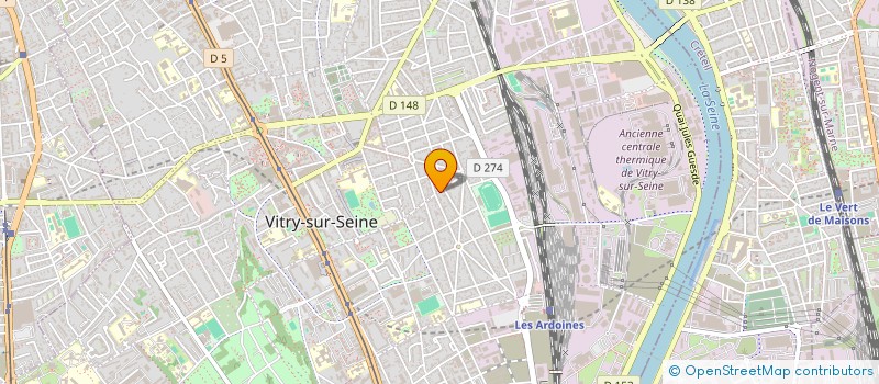 localisation de l'entreprise HOME ASSISTANCE FAMILLES à VITRY-SUR-SEINE