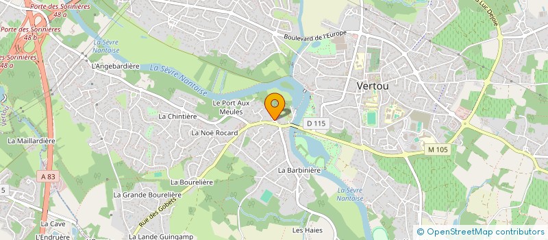 localisation de l'entreprise HOME ATLANTIC  VERTOU