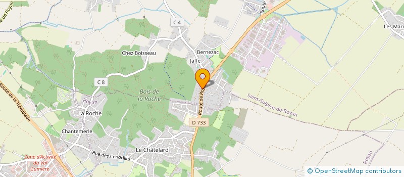 localisation de l'entreprise HOME AYA CONCIERGERIE  SAINT-SULPICE-DE-ROYAN