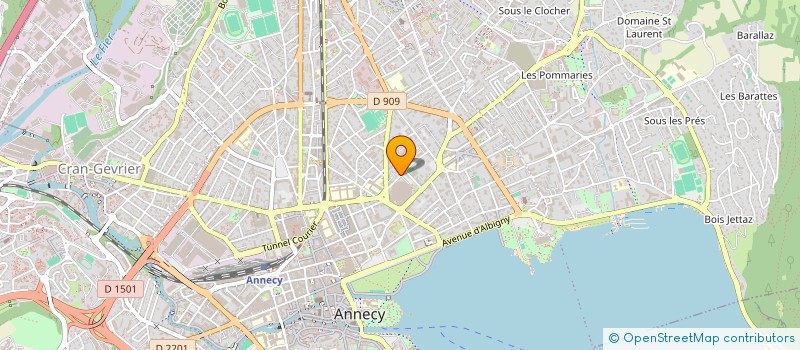 localisation de l'entreprise HOME BIO à ANNECY