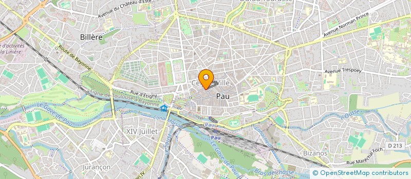 localisation de l'entreprise HOME BOWL BAYONNE à PAU