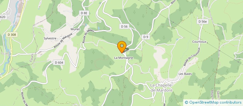localisation de l'entreprise HOME BUILD'IN à COURS
