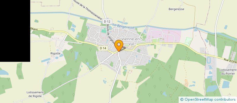 localisation de l'entreprise HOME BURGER VEV à VIENNE-EN-VAL