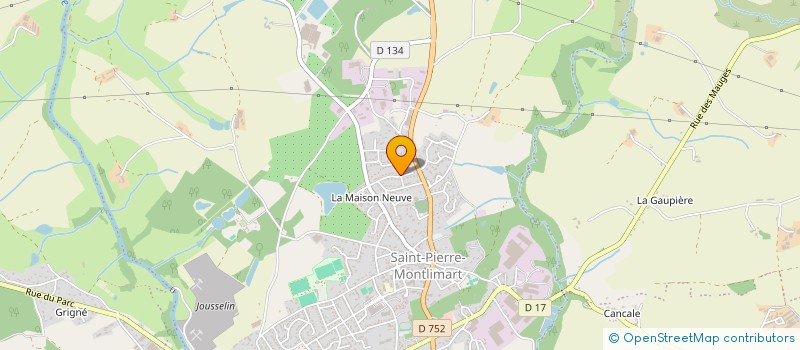 localisation de l'entreprise HOME BUSINESS PATRIMOINE  MAUGES-SUR-LOIRE