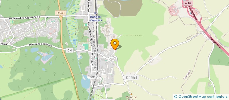 localisation de l'entreprise HOME BY CYRILLE & SOPHIE  CAMIERS