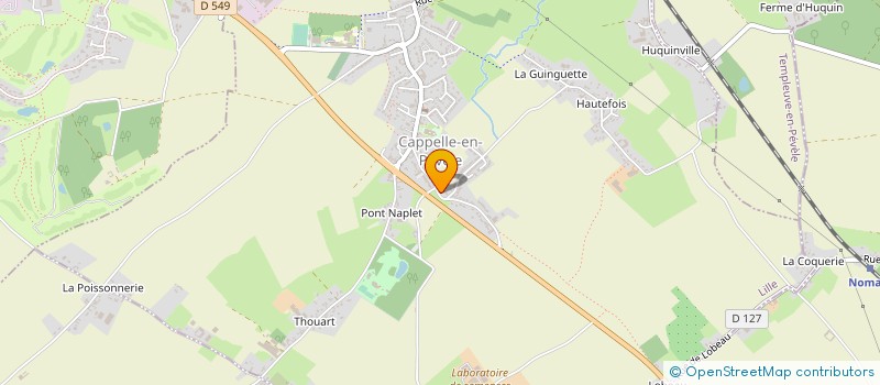 localisation de l'entreprise HOME C G à CAPPELLE-EN-PEVELE
