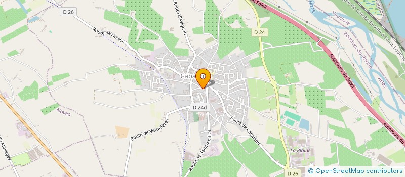 localisation de l'entreprise HOME CABANNES  CABANNES