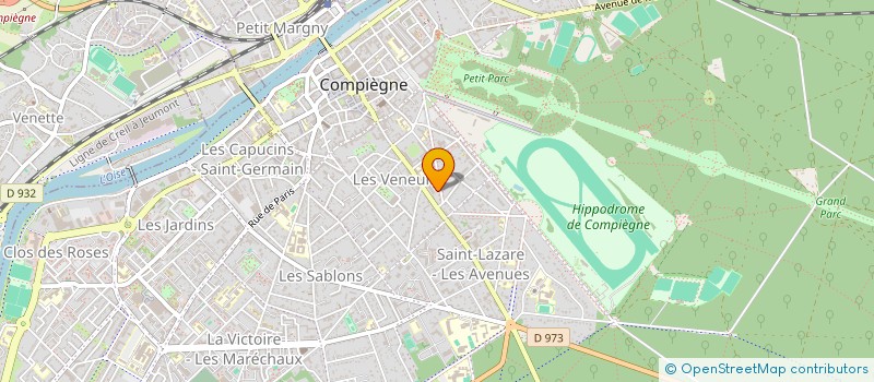 localisation de l'entreprise HOME CARDIO  COMPIEGNE