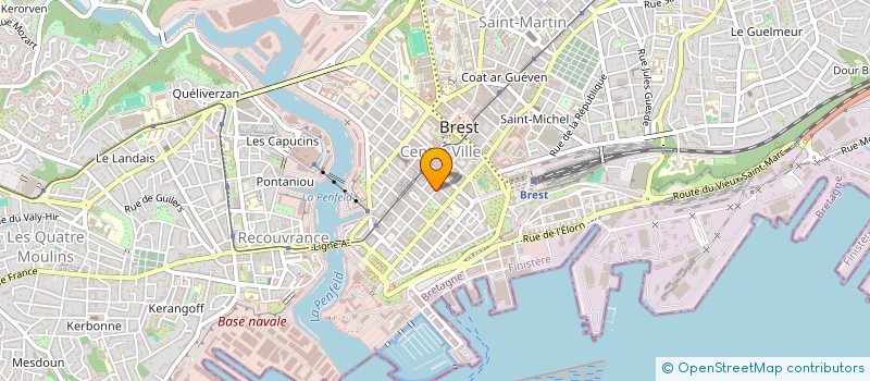 localisation de l'entreprise HOME CARE BREST à BREST