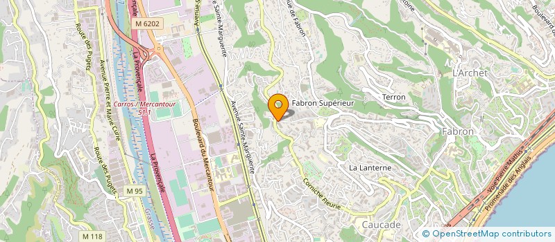 localisation de l'entreprise HOME CARE SECURITY PROTECTION à NICE
