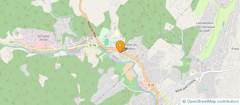 localisation de l'entreprise HOME CARE SERVICE à SAINTE-MAXIME