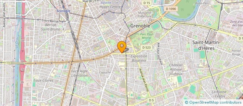 localisation de l'entreprise HOME CINEMA PARADISIO  GRENOBLE