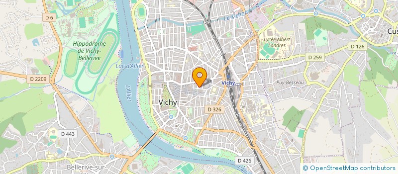 localisation de l'entreprise HOME CINEMA VICHY à VICHY