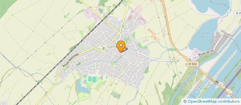 localisation de l'entreprise HOME CITANIE  GAMBSHEIM