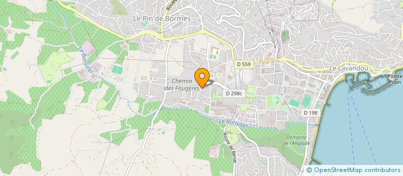 localisation de l'entreprise HOME CLEAN 83 à BORMES-LES-MIMOSAS