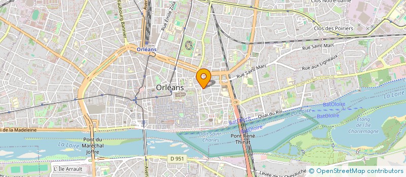 localisation de l'entreprise HOME COACH à ORLEANS