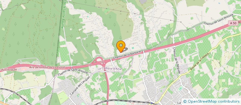 localisation de l'entreprise HOME COCOON LA SUITE  LA CADIERE-D'AZUR