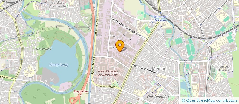 localisation de l'entreprise HOME CONCEPT à STRASBOURG