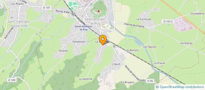 localisation de l'entreprise HOME CONCEPT  SAINT-ROMAIN-LE-PUY
