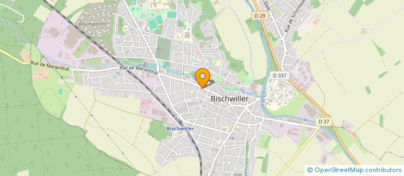 localisation de l'entreprise HOME CONCEPT à BISCHWILLER