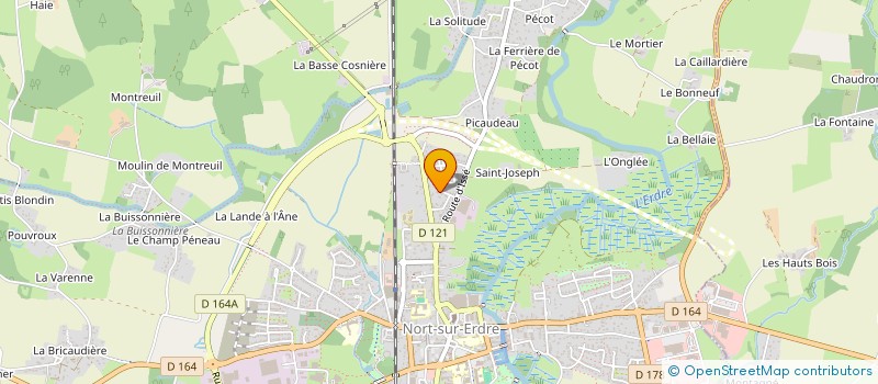 localisation de l'entreprise HOME CONCEPT COLOR à NORT-SUR-ERDRE