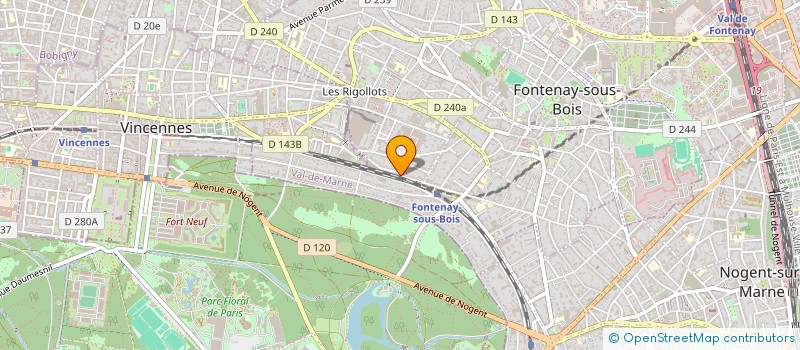 localisation de l'entreprise HOME CONCEPT FRANCE à FONTENAY-SOUS-BOIS