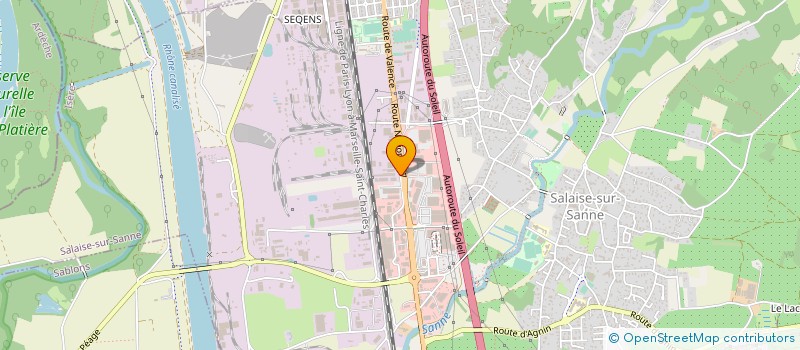 localisation de l'entreprise HOME CONCEPT GROUP  SALAISE-SUR-SANNE