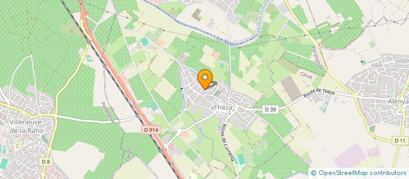 localisation de l'entreprise HOME CONCEPT IMMO  THEZA