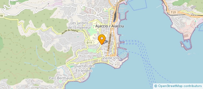 localisation de l'entreprise HOME CONCEPT TECHNOLOGIES à AJACCIO