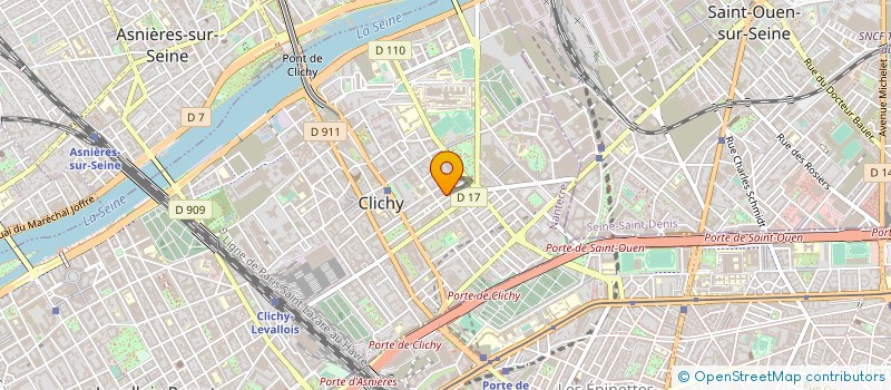 localisation de l'entreprise HOME CONCEPTION à CLICHY
