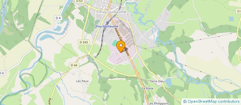 localisation de l'entreprise HOME CONCEPTION à PUY-GUILLAUME