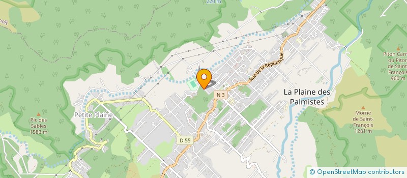 localisation de l'entreprise HOME CONCEPTS RENOVATIONS  LA PLAINE-DES-PALMISTES