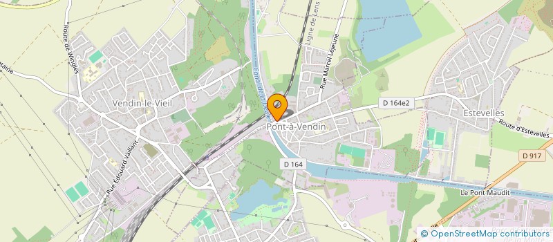 localisation de l'entreprise HOME CONFORT  PONT-A-VENDIN