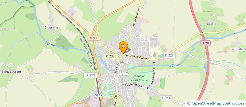 localisation de l'entreprise HOME-CONSEILS à SEES
